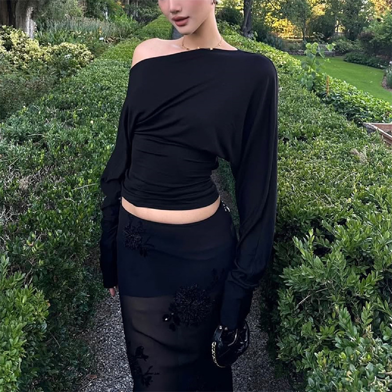 2026 Women’s One Shoulder Top  - огляд і ціна Blouse Off Shoulder