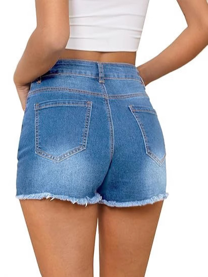 Casual Vintage Denim Shorts Hi - огляд і ціна Shorts Denim Frayed
