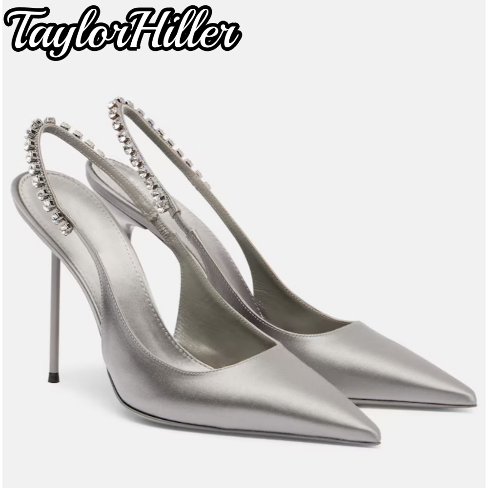 Luxury Strappy Rhinestones Dec - огляд і ціна Sandal Strappy Heeled